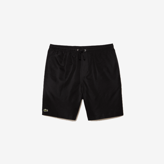 noir 031 V6HV1443 Hommes Lacoste short de tennis à losanges solides sport