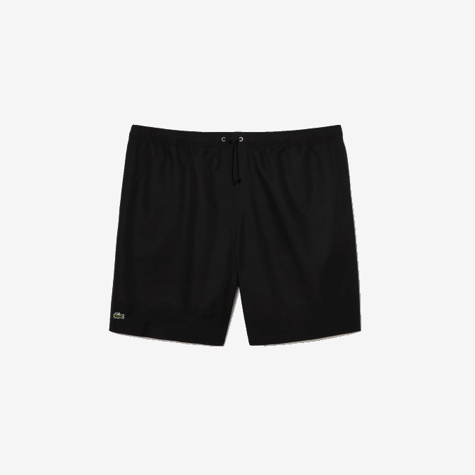 noir 031 V6HV1445 Hommes Lacoste short de sport doublé en jersey coupe décontractée - grande taille - grand