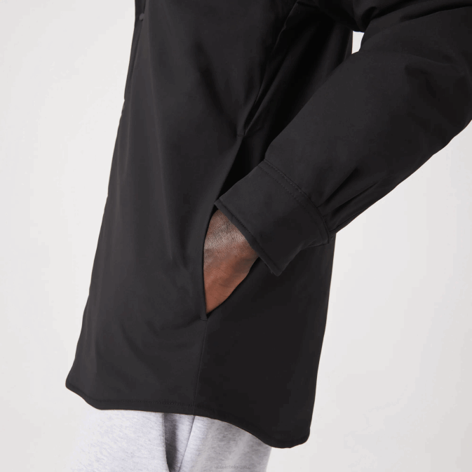 noir 031 V6HV1569 Hommes Lacoste surchemise imperméable