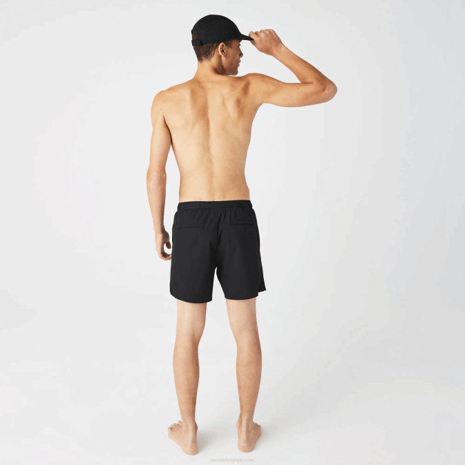 noir 031 V6HV1681 Hommes Lacoste maillot de bain léger
