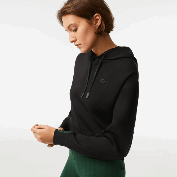 noir 031 V6HV2417 femmes Lacoste sweat à capuche