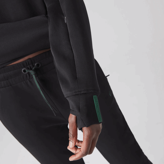 noir 031 V6HV2417 femmes Lacoste sweat à capuche