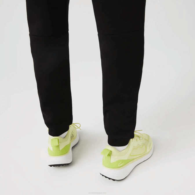noir 031 V6HV347 Hommes Lacoste pantalon de survêtement fuselé en polaire