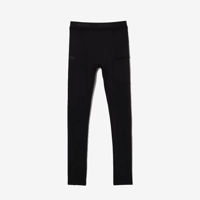 noir 031 V6HV509 Hommes Lacoste legging sport en polyester recyclé