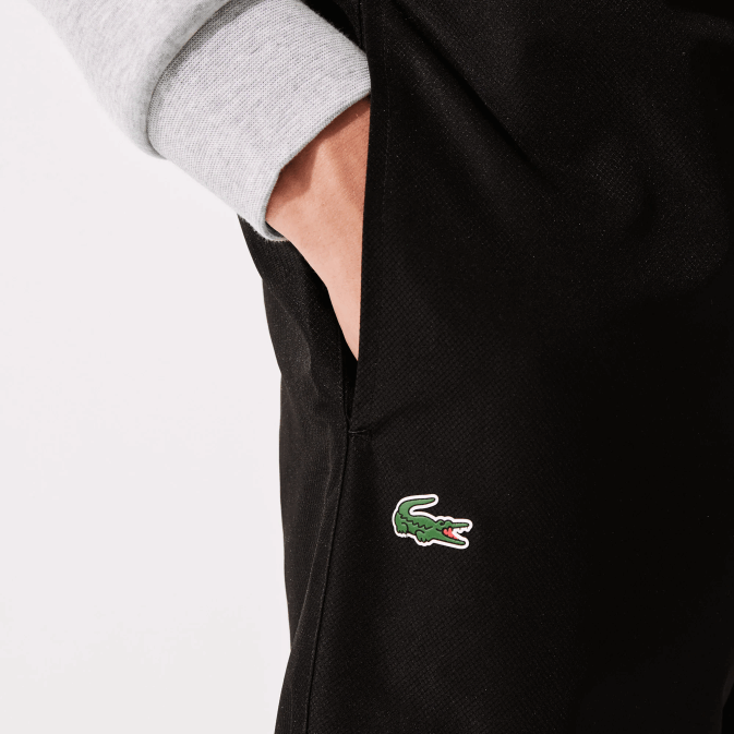 noir 031 V6HV550 Hommes Lacoste pantalon de survêtement sport en tissu léger