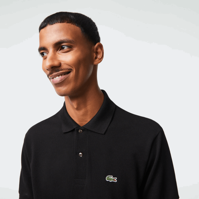 noir 031 V6HV59 Hommes Lacoste polo original l1212