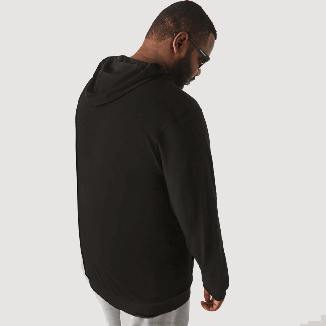 noir 031 V6HV723 Hommes Lacoste t-shirt à capuche coupe classique xl