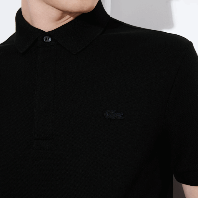 noir 031 V6HV81 Hommes Lacoste polo piqué de coton stretch smart paris