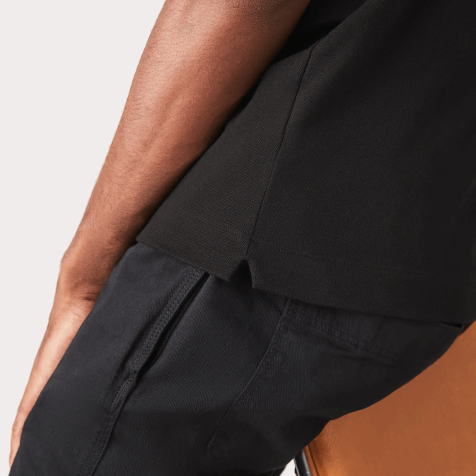 noir 031 V6HV81 Hommes Lacoste polo piqué de coton stretch smart paris