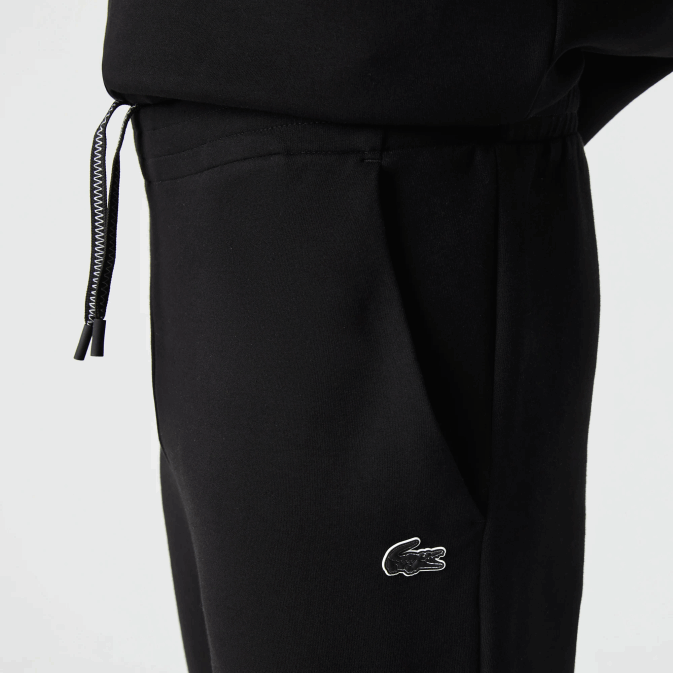 noir 031 V6HV973 Hommes Lacoste pantalon de survêtement slim à logo