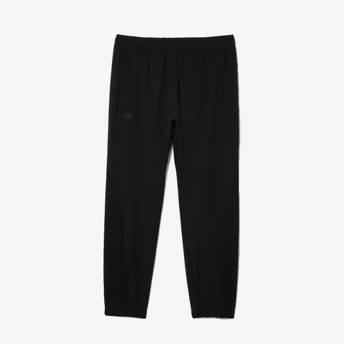 noir c31 V6HV1091 Hommes Lacoste pantalon de sport à fermeture éclair