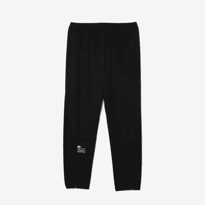 noir c31 V6HV1091 Hommes Lacoste pantalon de sport à fermeture éclair