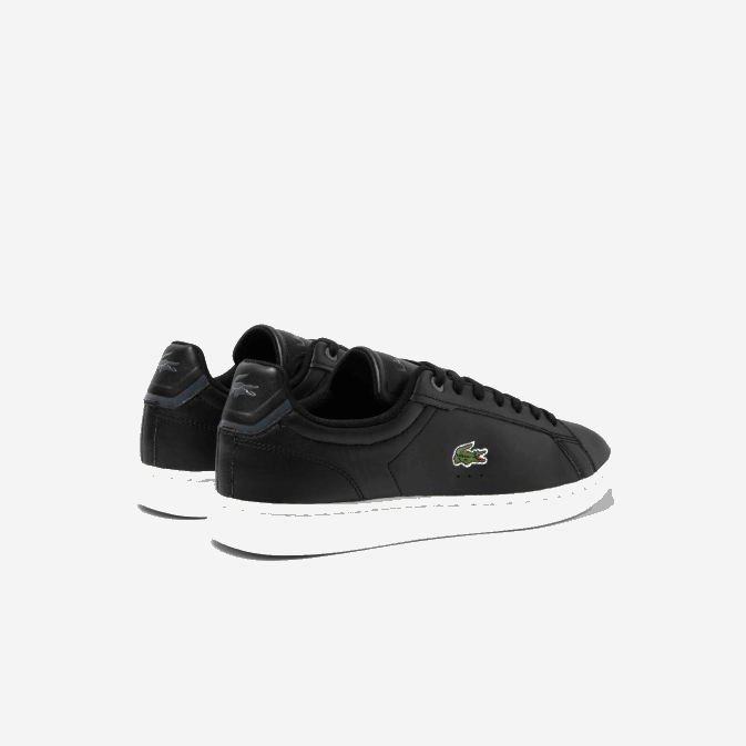 noir et blanc 312 V6HV1742 Hommes Lacoste baskets ton sur ton en cuir carnaby pro bl