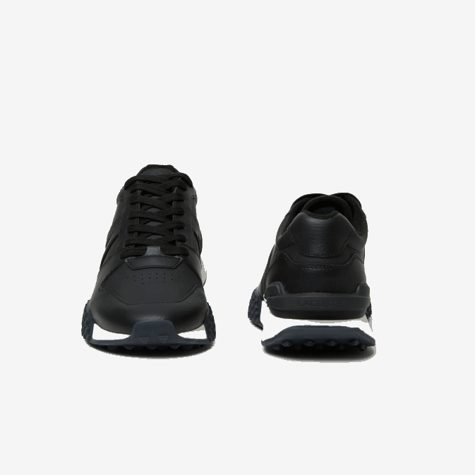 noir et blanc 312 V6HV1763 Hommes Lacoste baskets synthétiques l-spin deluxe 20