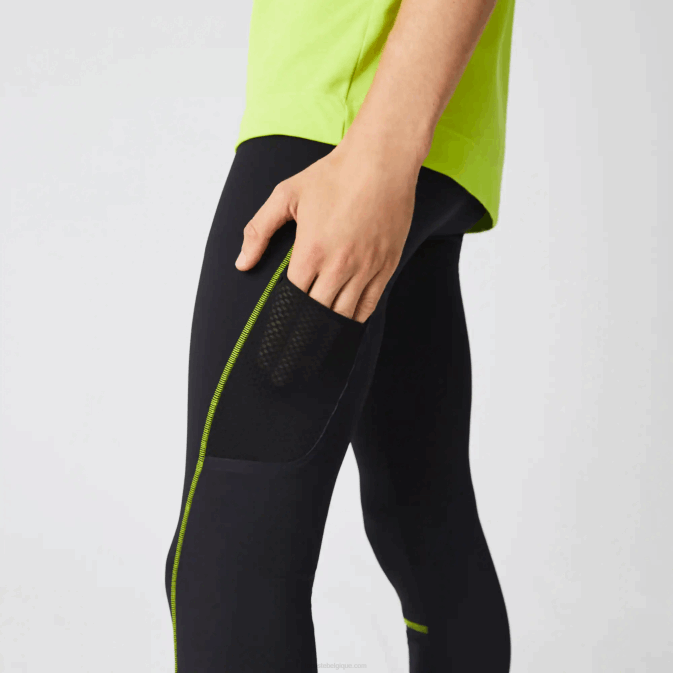 noir jaune 60r V6HV1112 Hommes Lacoste legging thermique sport