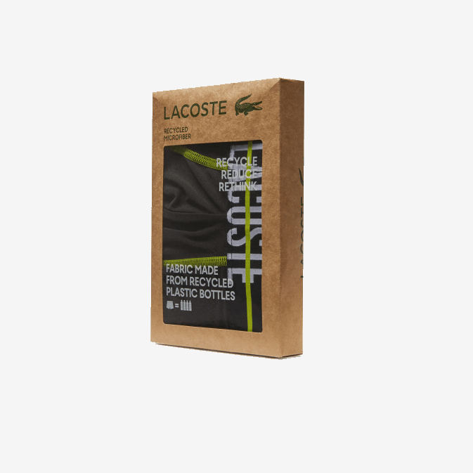 noir jaune 9y2 V6HV1492 Hommes Lacoste boxer en jersey sans couture