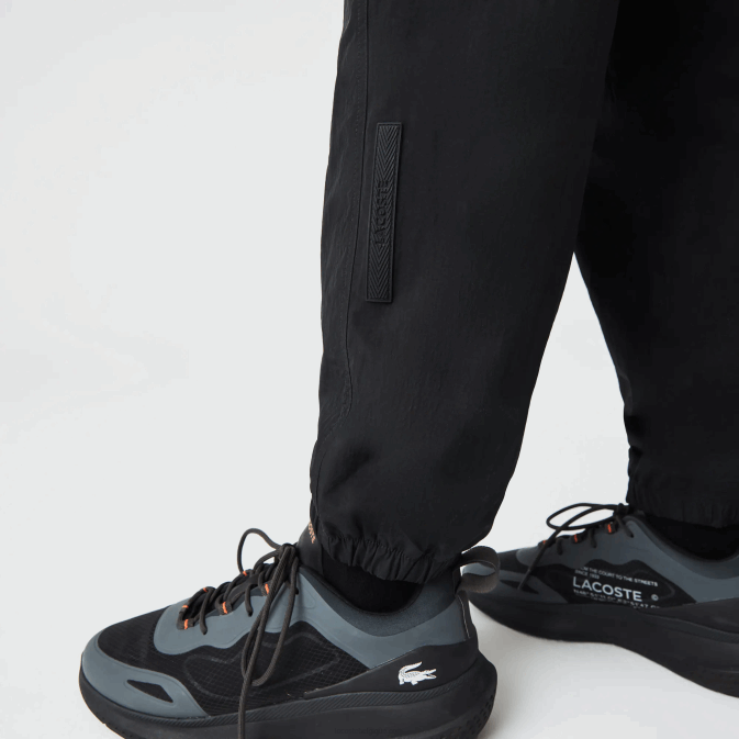 noir jaune n07 V6HV1110 Hommes Lacoste pantalon de survêtement colour-block coupe classique