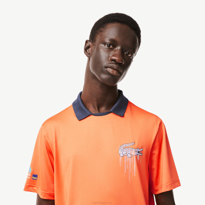 orange 5qp V6HV244 Hommes Lacoste polo sport miami open edition