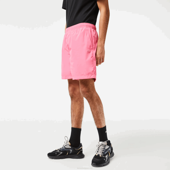 rose 2r3 V6HV466 Hommes Lacoste short imperméable