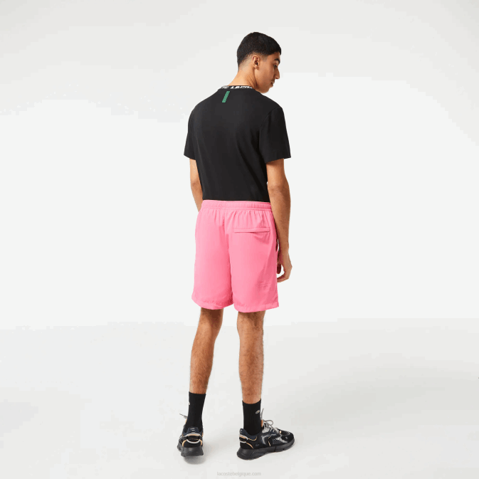 rose 2r3 V6HV466 Hommes Lacoste short imperméable