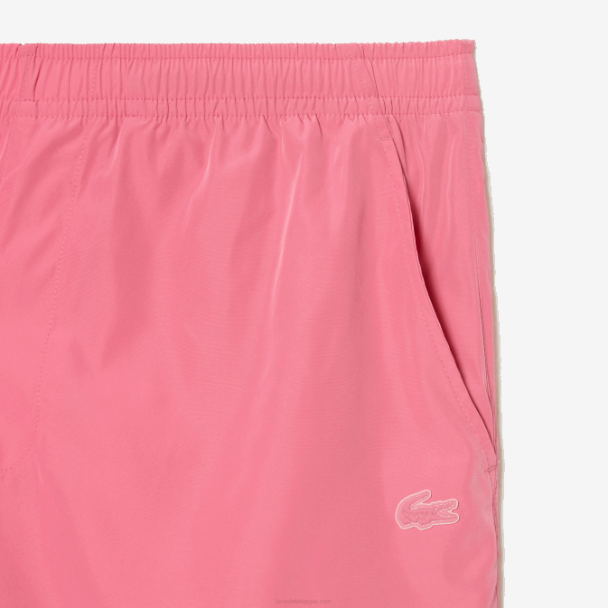 rose 2r3 V6HV466 Hommes Lacoste short imperméable