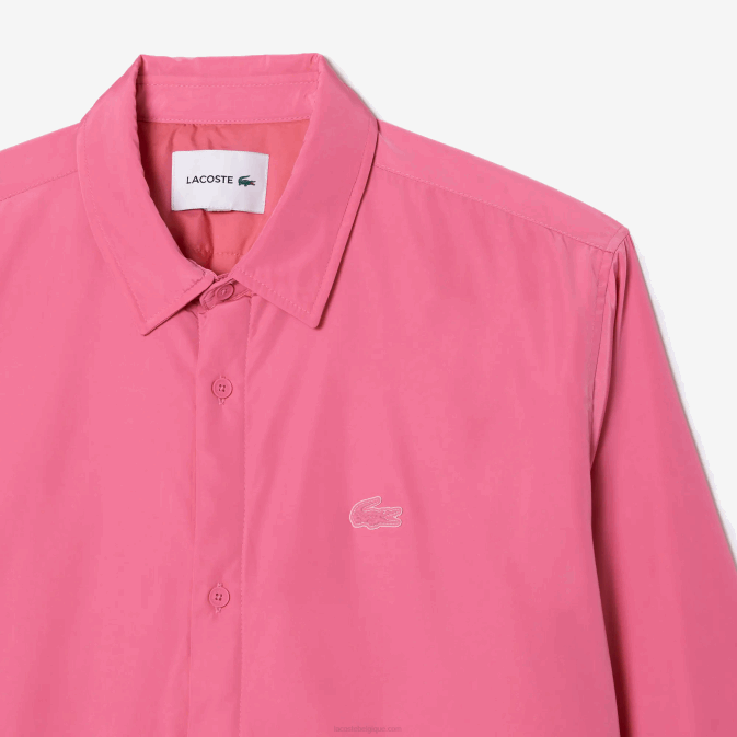 rose 2r3 V6HV498 Hommes Lacoste surchemise déperlante