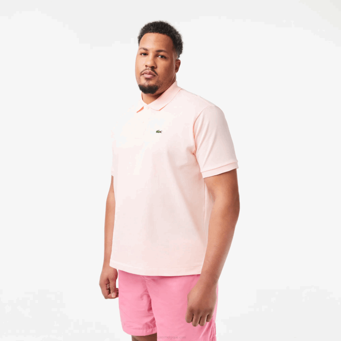 rose clair t03 V6HV703 Hommes Lacoste polo original l1212