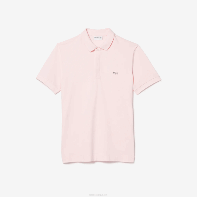 rose clair t03 V6HV835 Hommes Lacoste polo piqué de coton stretch smart paris