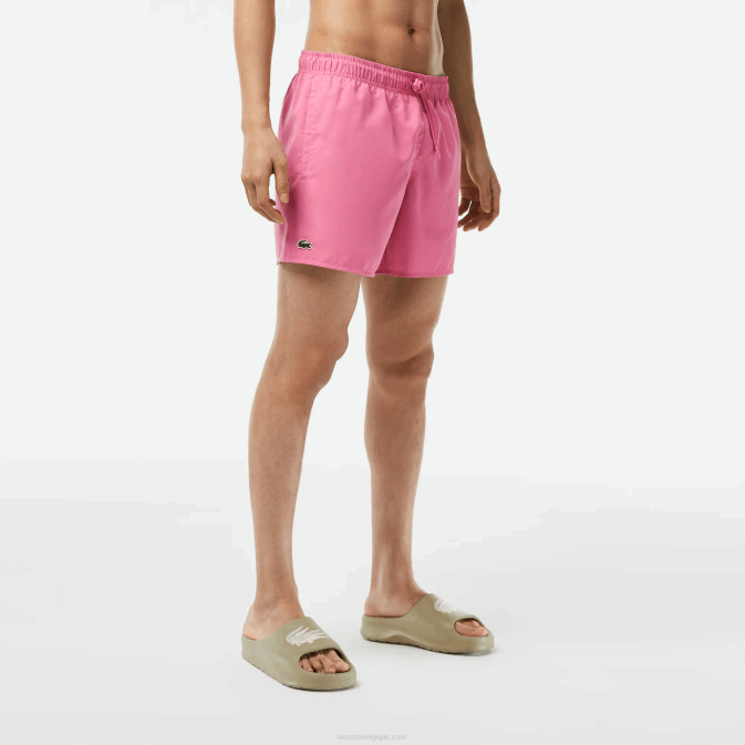 rose vert w4i V6HV533 Hommes Lacoste short de bain léger à séchage rapide
