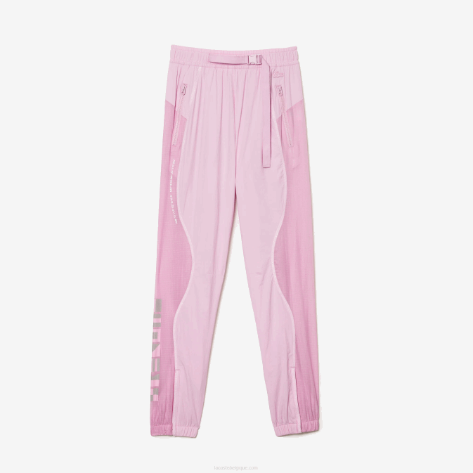 rose z4h V6HV2555 femmes Lacoste pantalon de survêtement à imprimé marin