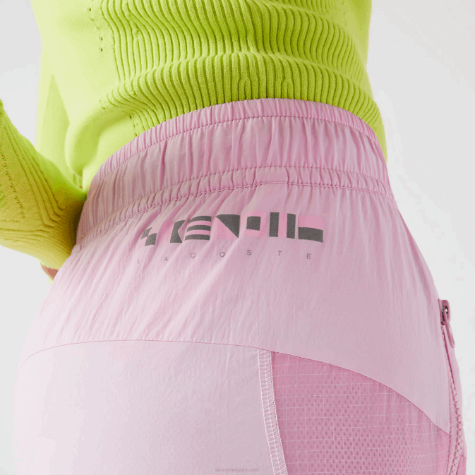 rose z4h V6HV2555 femmes Lacoste pantalon de survêtement à imprimé marin