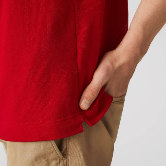 rouge 240 V6HV726 Hommes Lacoste polo piqué de coton stretch smart paris