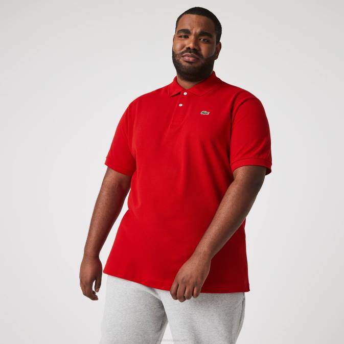 rouge 240 V6HV775 Hommes Lacoste polo original l1212