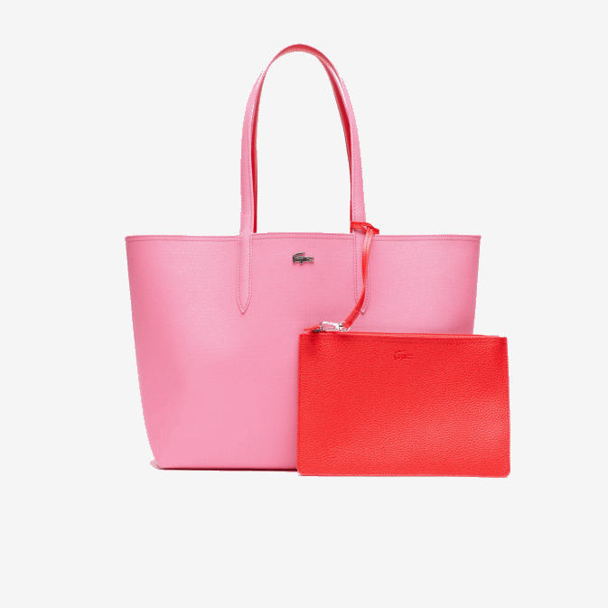 réséda corrida l45 V6HV2779 femmes Lacoste sac cabas bicolore réversible anna