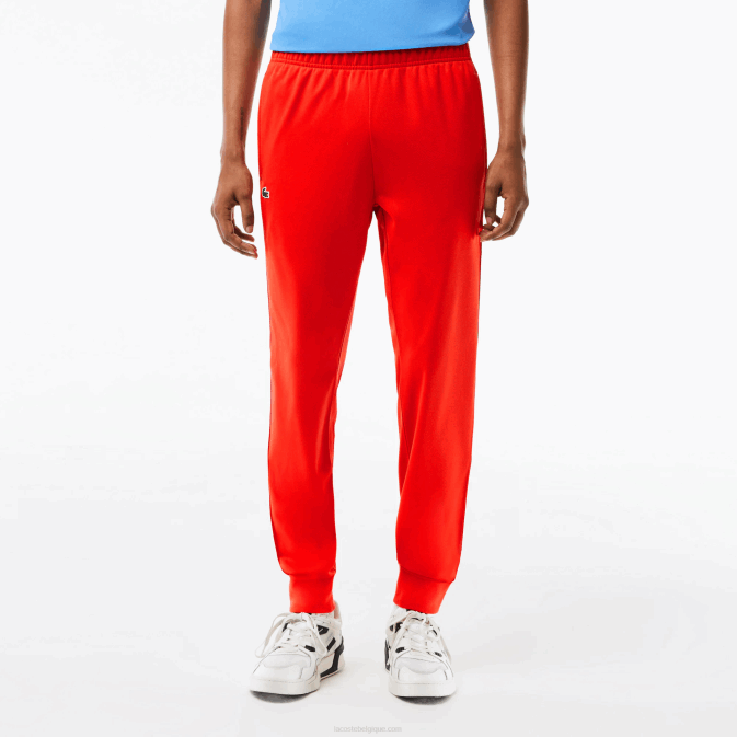 s5h rouge V6HV307 Hommes Lacoste pantalon de survêtement de tennis résistant à l\abrasion