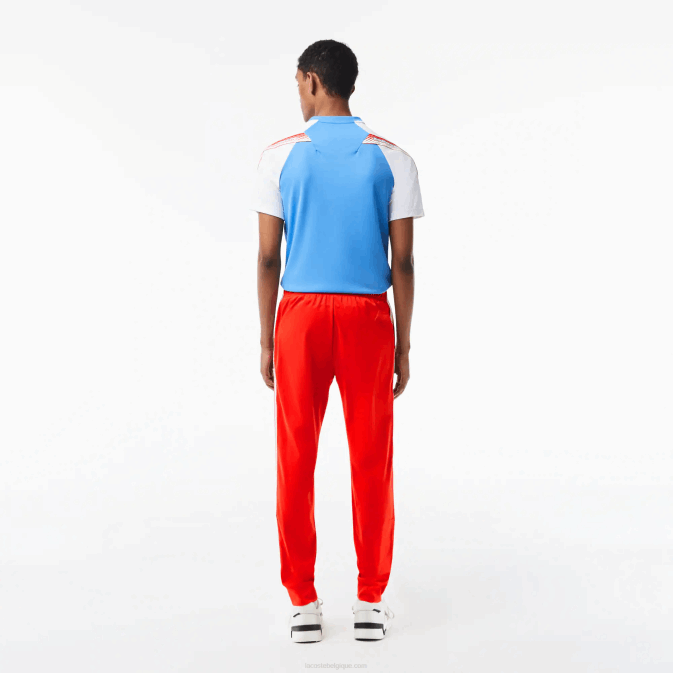 s5h rouge V6HV307 Hommes Lacoste pantalon de survêtement de tennis résistant à l\abrasion