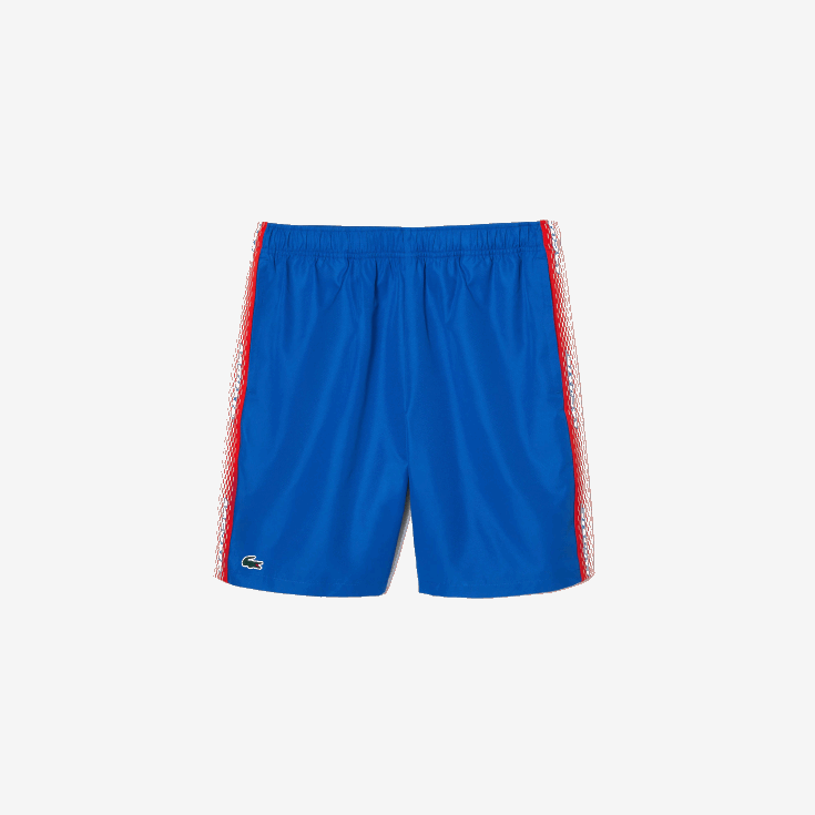 short de tennis en polyester recyclé kxb bleu X8Z4L18 Lacoste Hommes