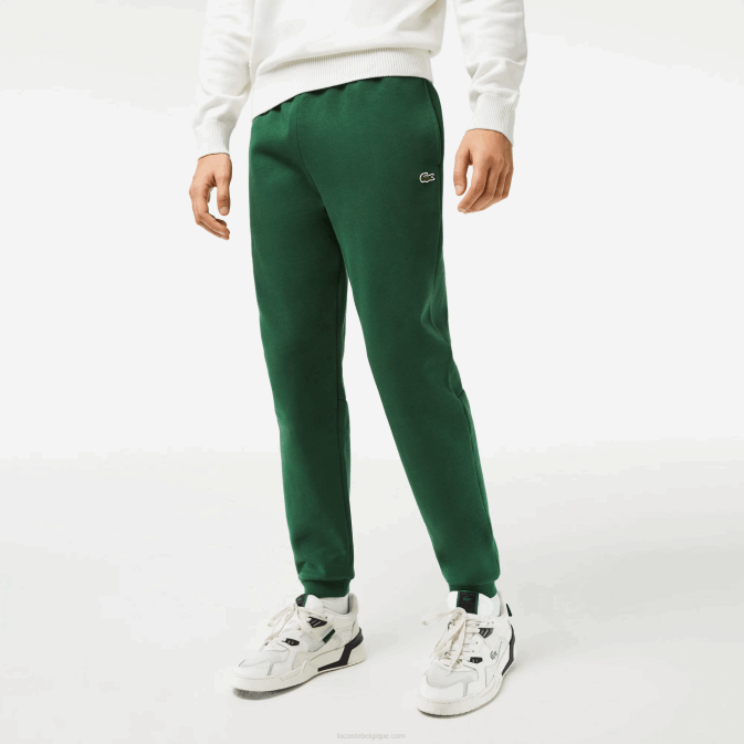 vert 132 V6HV1024 Hommes Lacoste pantalon de survêtement fuselé en polaire