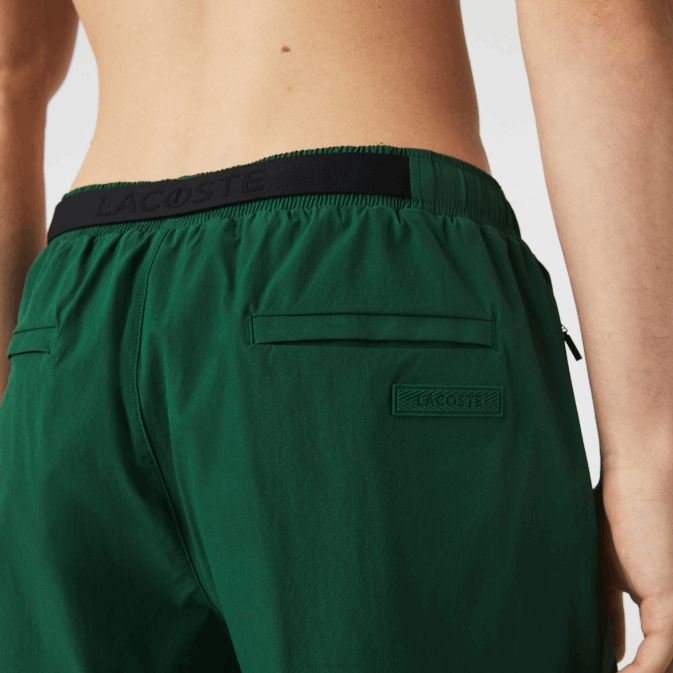 vert 132 V6HV1683 Hommes Lacoste maillot de bain léger