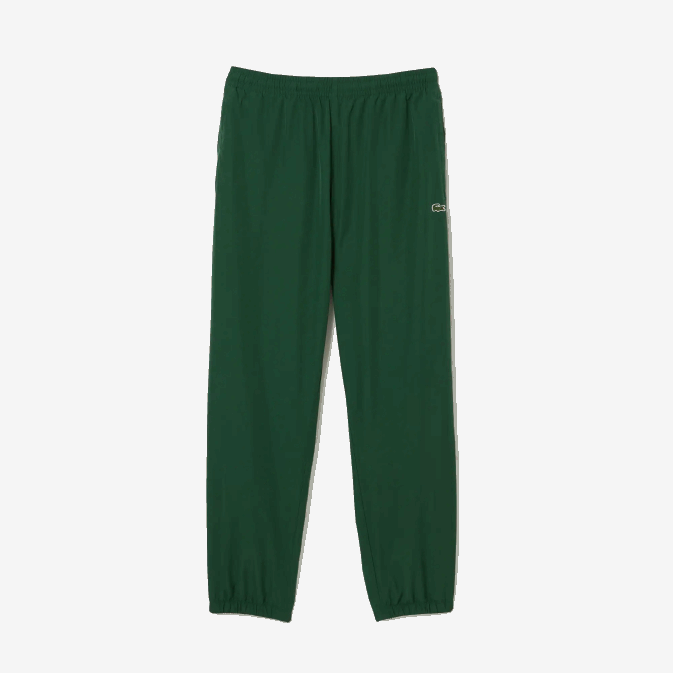 vert 132 V6HV333 Hommes Lacoste pantalon de survêtement déperlant coupe classique