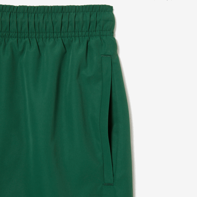 vert 132 V6HV519 Hommes Lacoste maillot de bain à séchage rapide avec sac de voyage