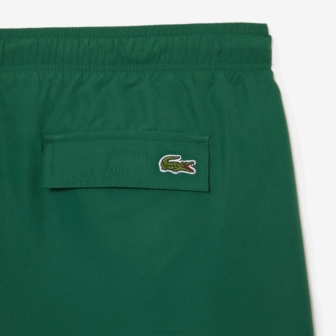 vert 132 V6HV519 Hommes Lacoste maillot de bain à séchage rapide avec sac de voyage