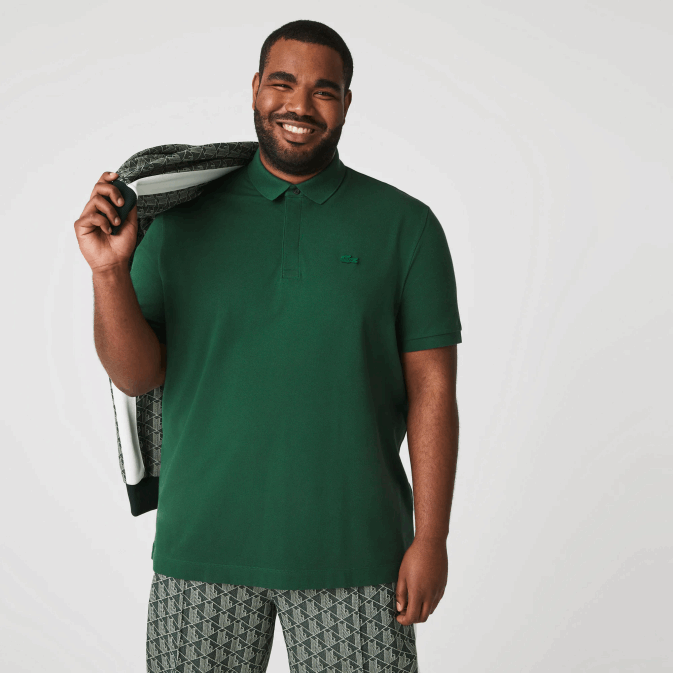 vert 132 V6HV658 Hommes Lacoste polo piqué de coton stretch smart paris