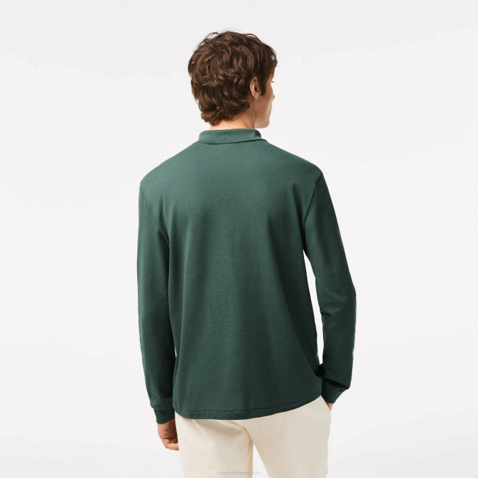 vert 5hx V6HV1301 Hommes Lacoste polo à manches longues original l1212