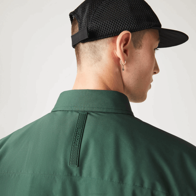 vert 5hx V6HV1570 Hommes Lacoste surchemise imperméable