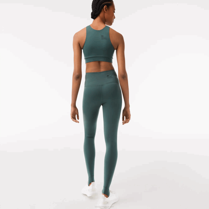 vert 5hx V6HV2540 femmes Lacoste leggings à étrier