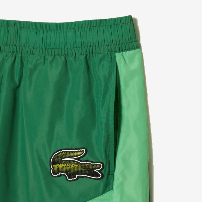 vert bleu chy V6HV338 Hommes Lacoste pantalon de jogging à imprimé damier ombré