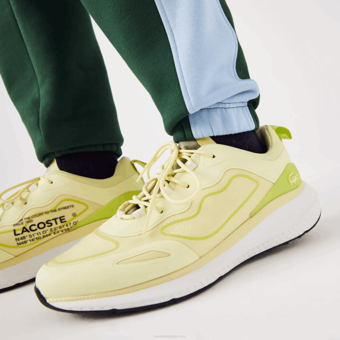 vert bleu dqa V6HV1058 Hommes Lacoste pantalon de jogging à bandes contrastantes