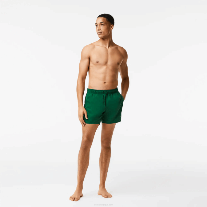 vert bleu marine 381 V6HV540 Hommes Lacoste short de bain léger à séchage rapide