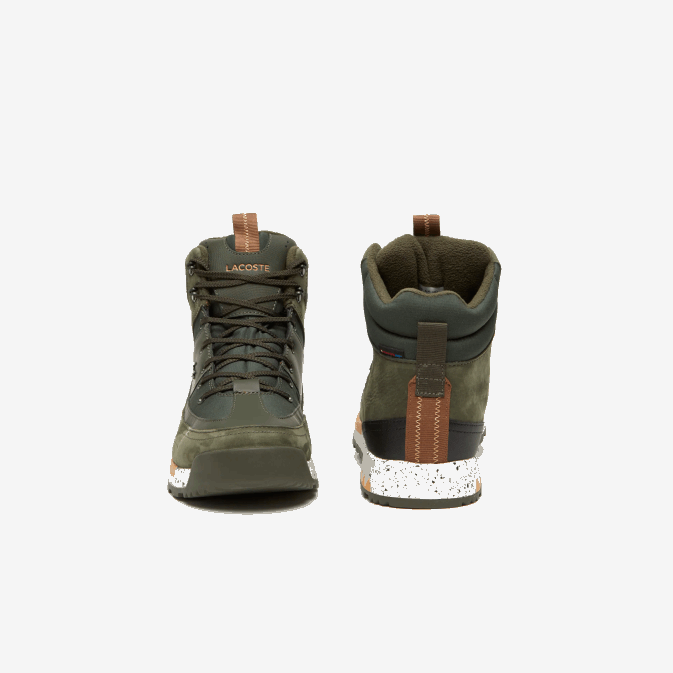 vert foncé  blanc cassé 1x3 V6HV1891 Hommes Lacoste chaussures textile et outdoor urban breaker